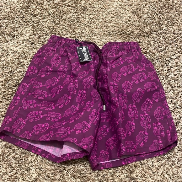 Vilebrequin Men Swim Trunks Elephant